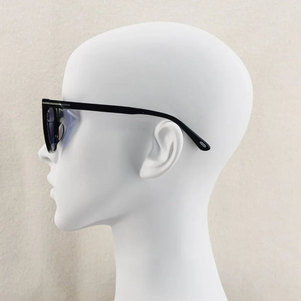 Tom Ford TF0832 Fletcher Square Sunglasses Blue Black OS - Picture 12 of 16